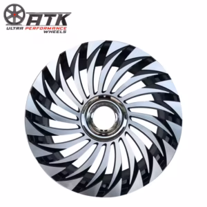 New Trend Black Machine Face 21 Inch 5x120 PCD Forged Wheels for Land Rover Passenger Car Wheel Aluminum Alloy Wheels